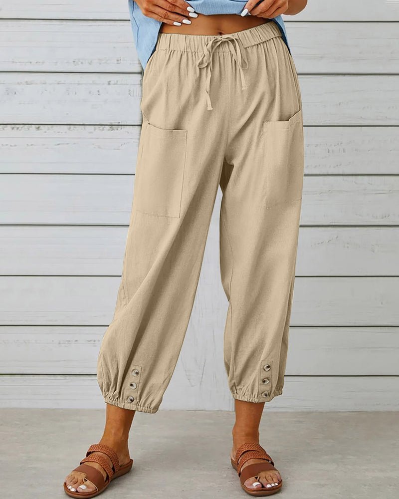 Elianna | Pantalón Chic de Cintura Alta
