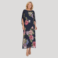 Elowen™ | Vestido Maxi Midnight Bloom