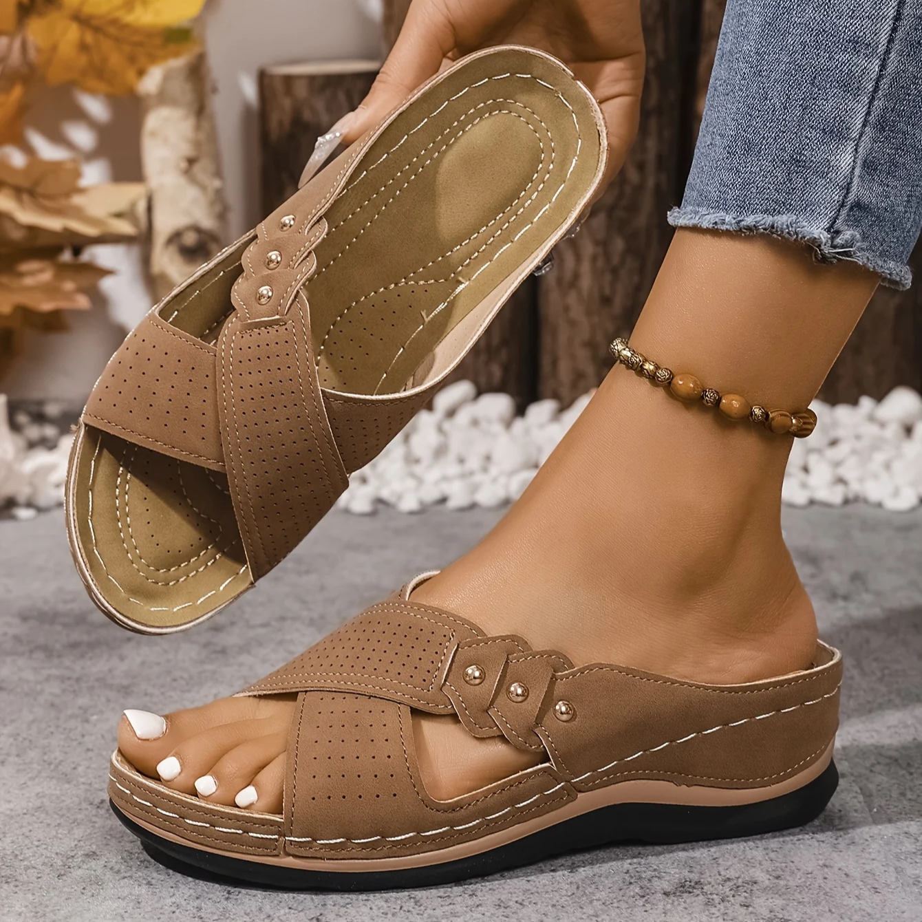 Vanesa | Sandalias cómodas con cuña