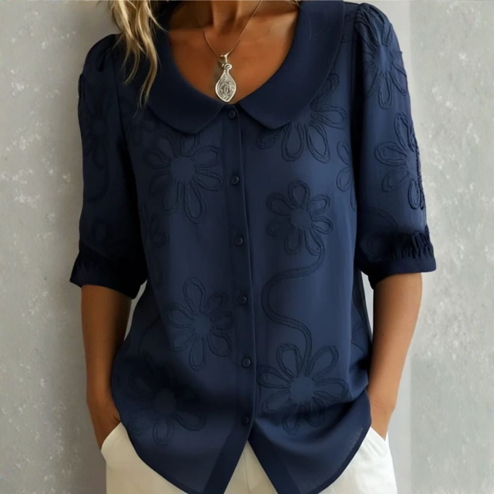 Rosalie: blusa bordada
