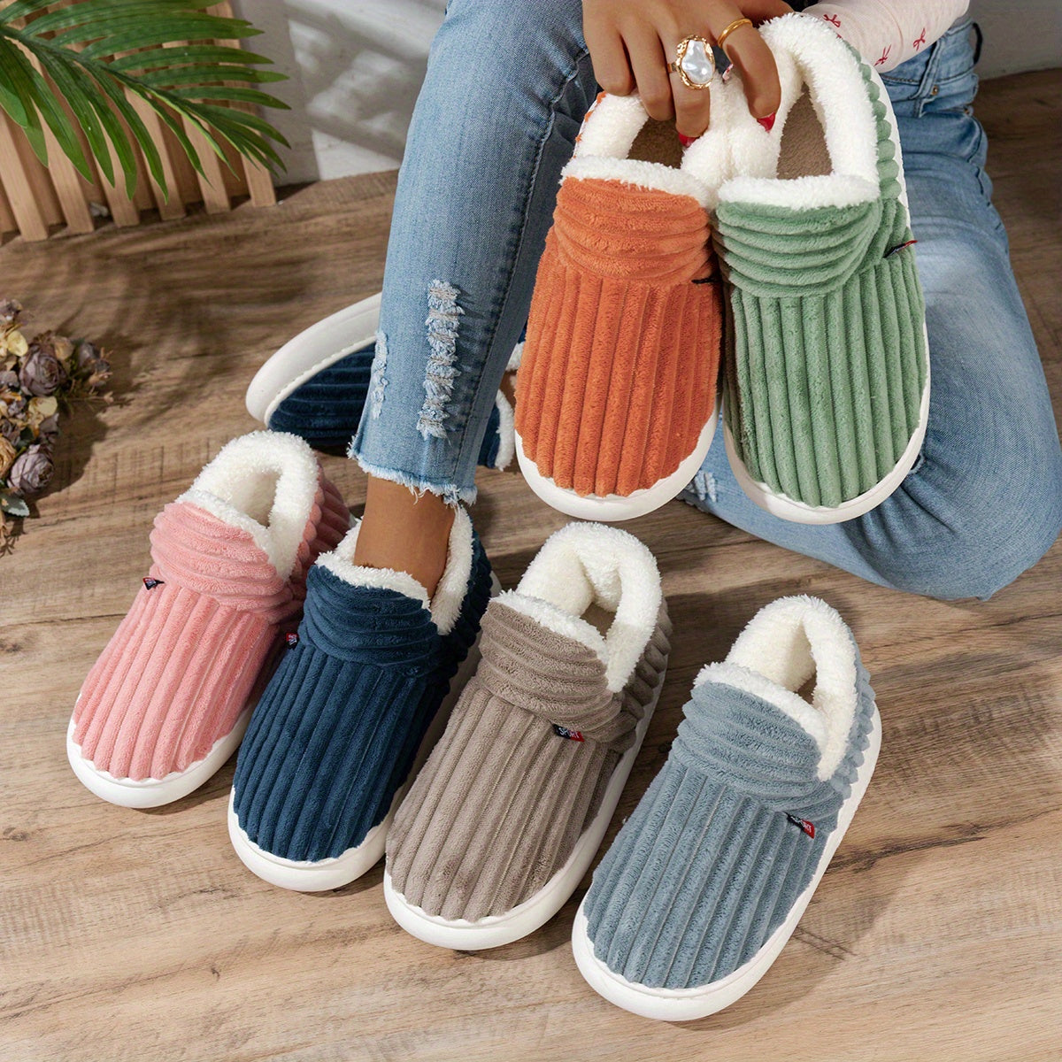 CozyStep™ Zapatillas de Casa Mullidas