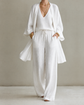 Tanisha™ Conjunto de 3 piezas efecto lino
