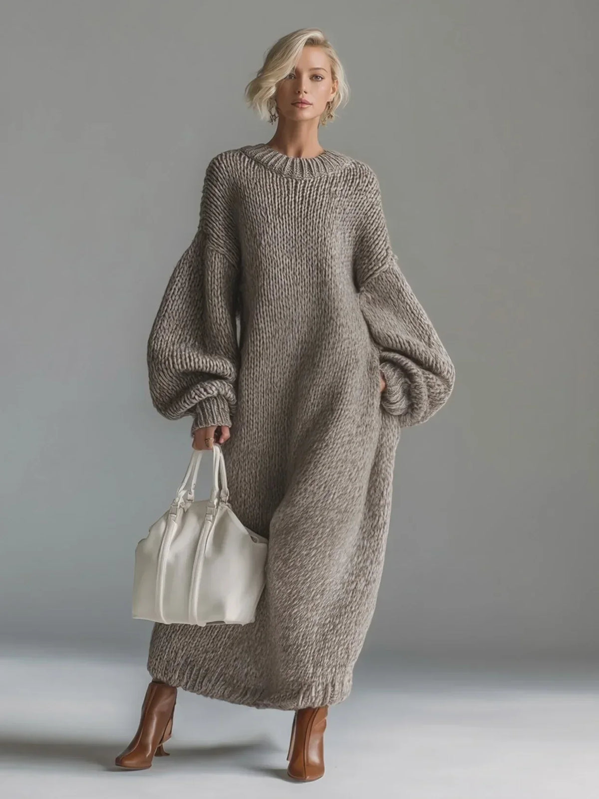 Calista: elegante vestido de punto