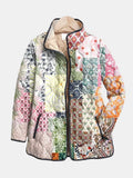 Suri | Chaqueta Acolchada Casual con Estampado Floral
