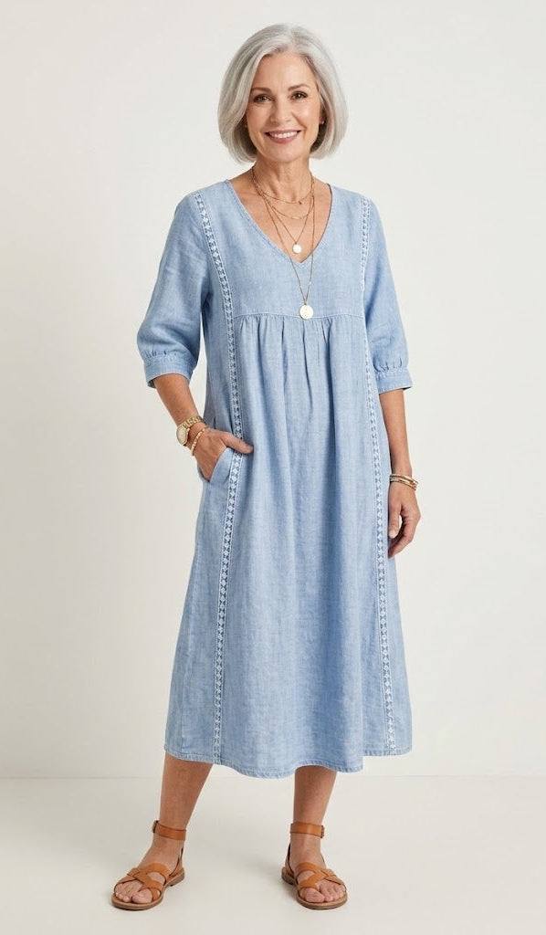 Juliette | Vestido Maxi Elegancia Línea A