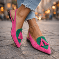 Lorena | Mocasines con Tiras y Borlas
