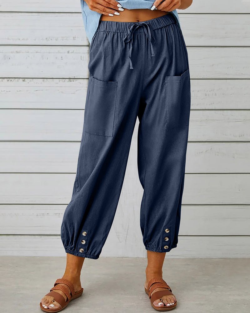Elianna | Pantalón Chic de Cintura Alta