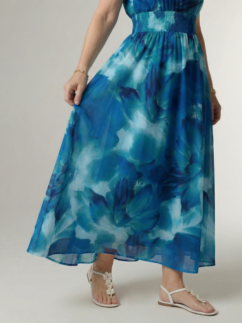 Winifred | Vestido Midi Halter Fruncido