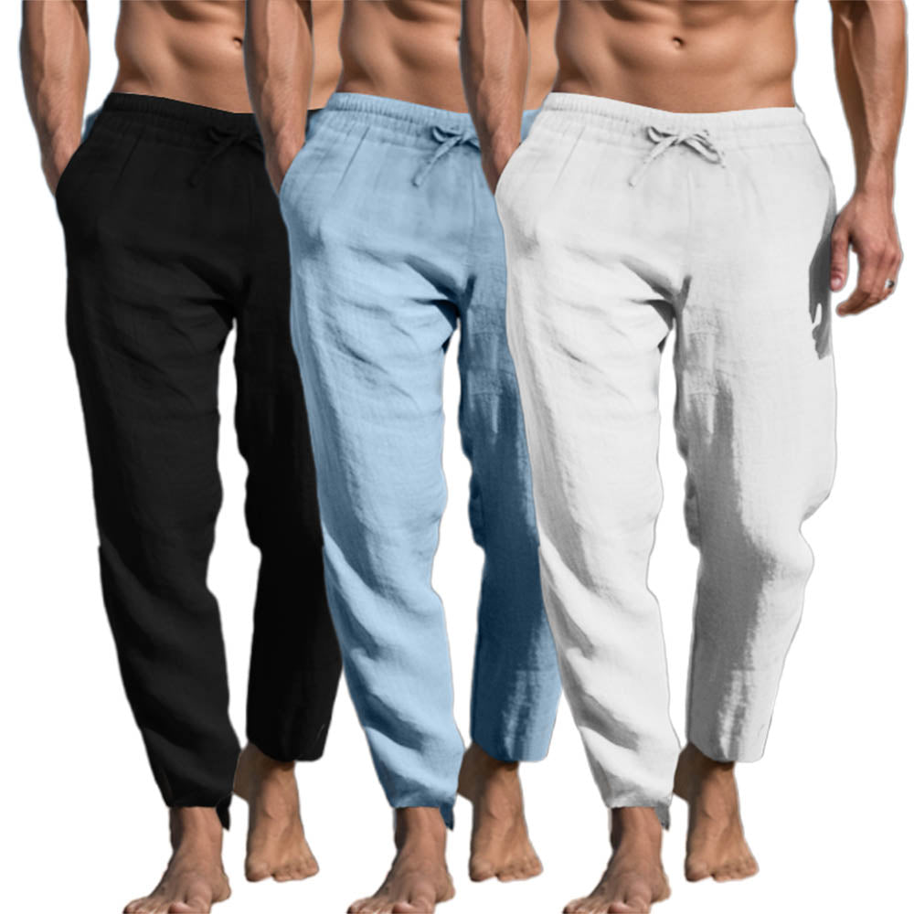 Leo | Pantalones de lino Corfu
