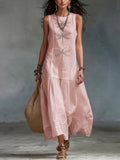 Geneva - Vestido maxi sin mangas