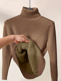 Liora | Jersey de cuello alto de tacto suave