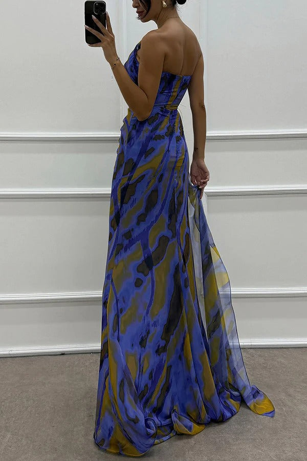 Celia | Vestido de Noche Drapeado de un Hombro