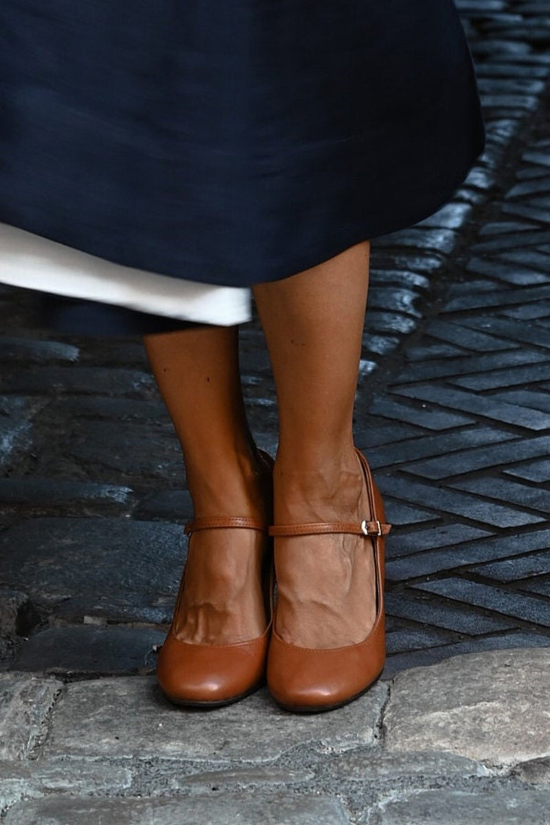 Elizabeth | Sandalias Cómodas de Tacón Bajo para el Día a Día