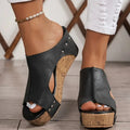 Melissa |  Sandalias de cuña cómoda