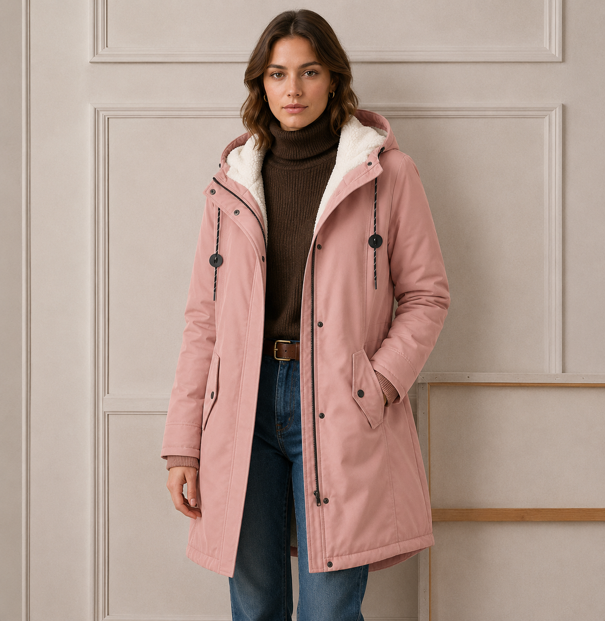 Everest™ | Abrigo Acolchado con Capucha para Clima Frío