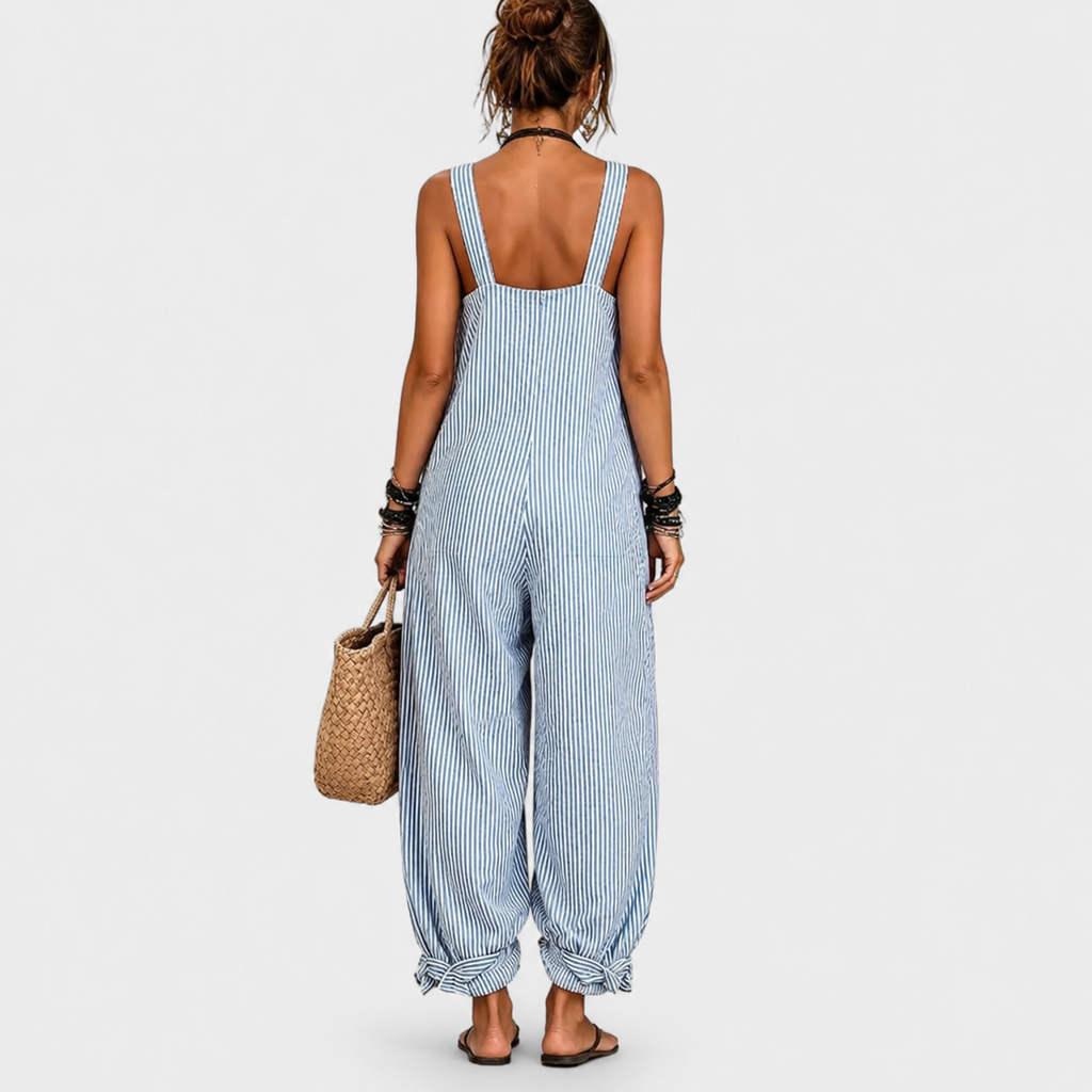 Elena | Mono Bohemio de Rayas