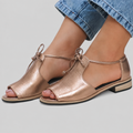 LILLIANA – SANDALIAS DE PIEL CON TIRAS