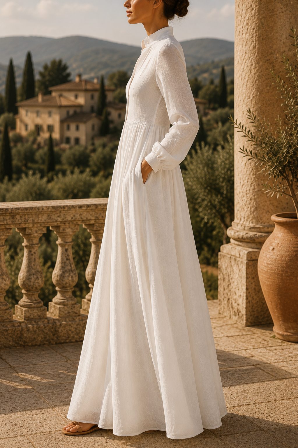 Carolina | Vestido Romántico Riviera