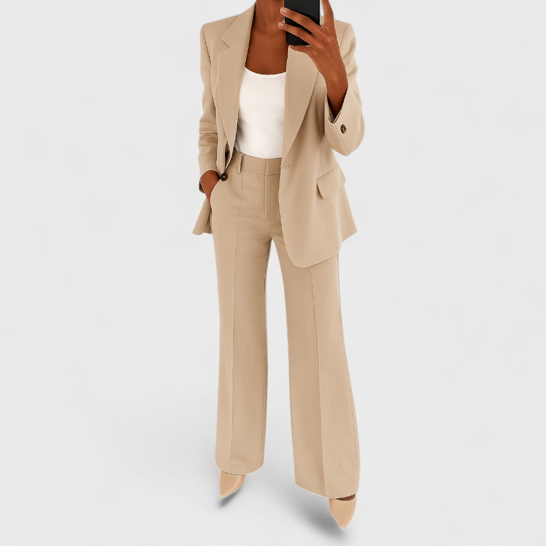 Conjunto de Dos Piezas a Juego para Mujer