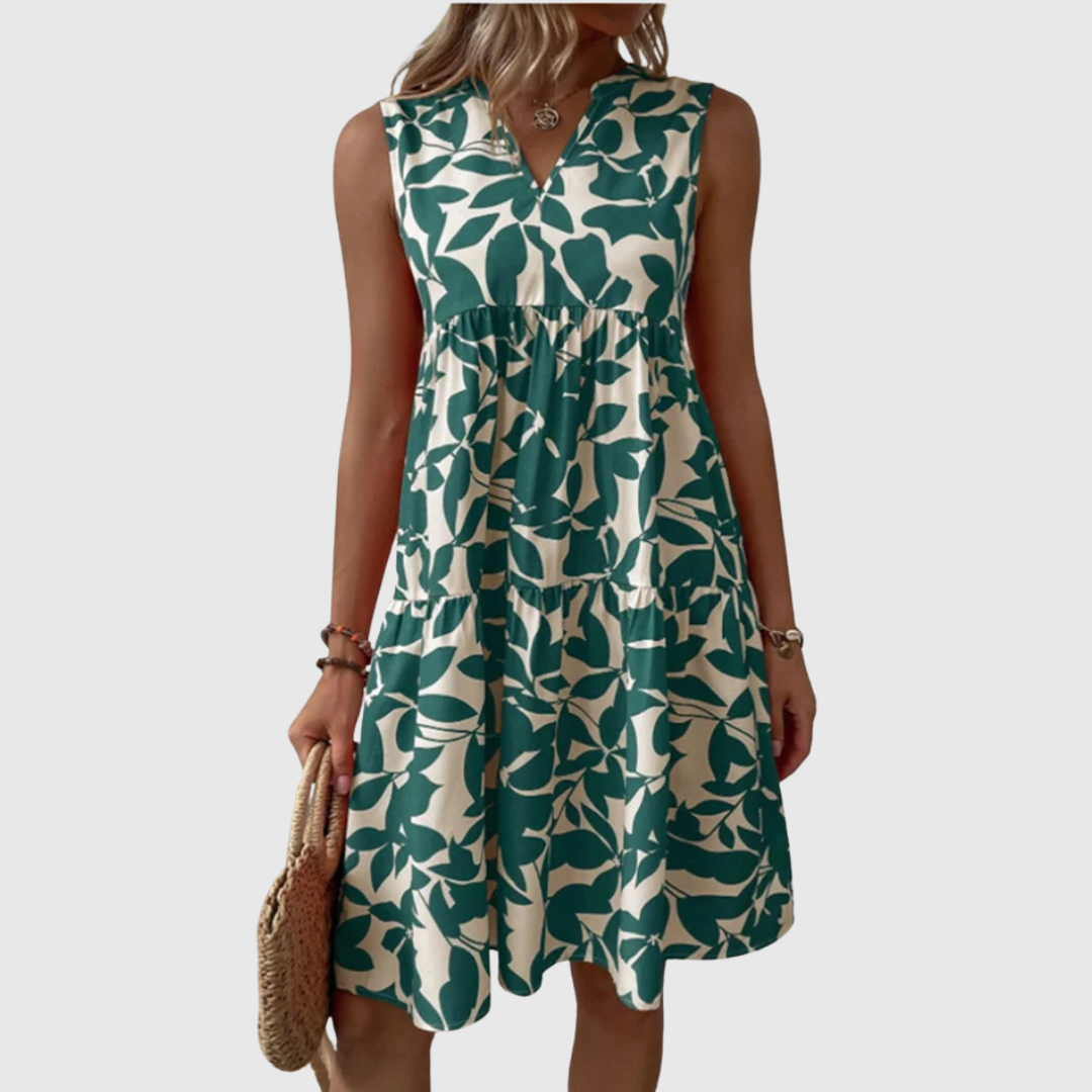 TASHA | VESTIDO LÍQUIDO DE LARGO MEDIO