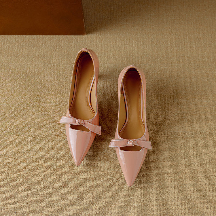 Zapatos de Salón Elegantes Elayna de Piel Genuina