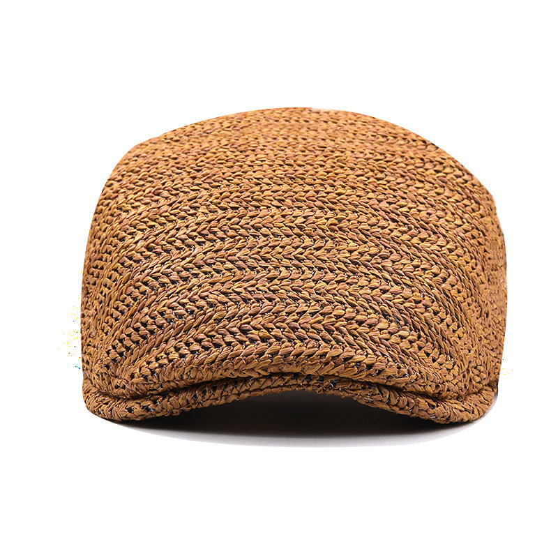 Gorra de tejido trenzado