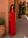 Vestido Manila en rojo