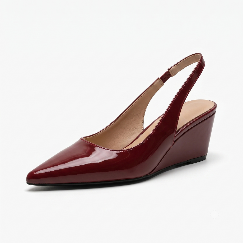 Elena | Cuña Elegante con Tira Trasera