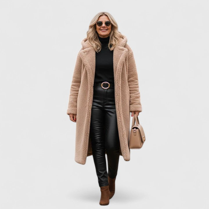 Avery™ | Abrigo urbano efecto borreguito