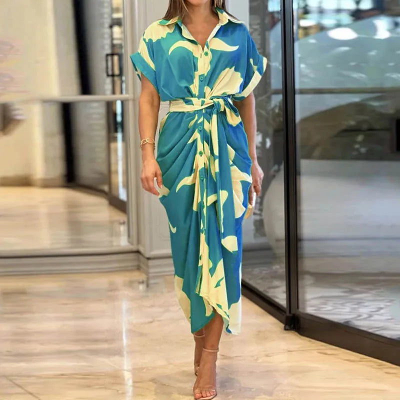 Wren | Vestido Camisero con Cinturón