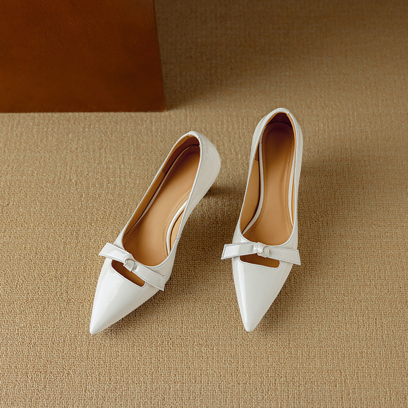 Zapatos de Salón Elegantes Elayna de Piel Genuina