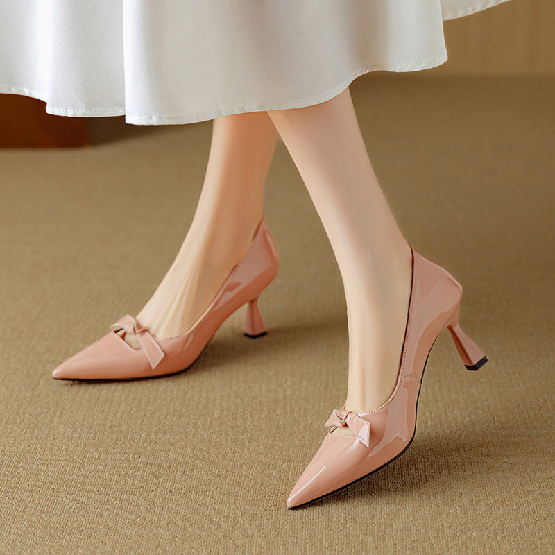 Zapatos de Salón Elegantes Elayna de Piel Genuina