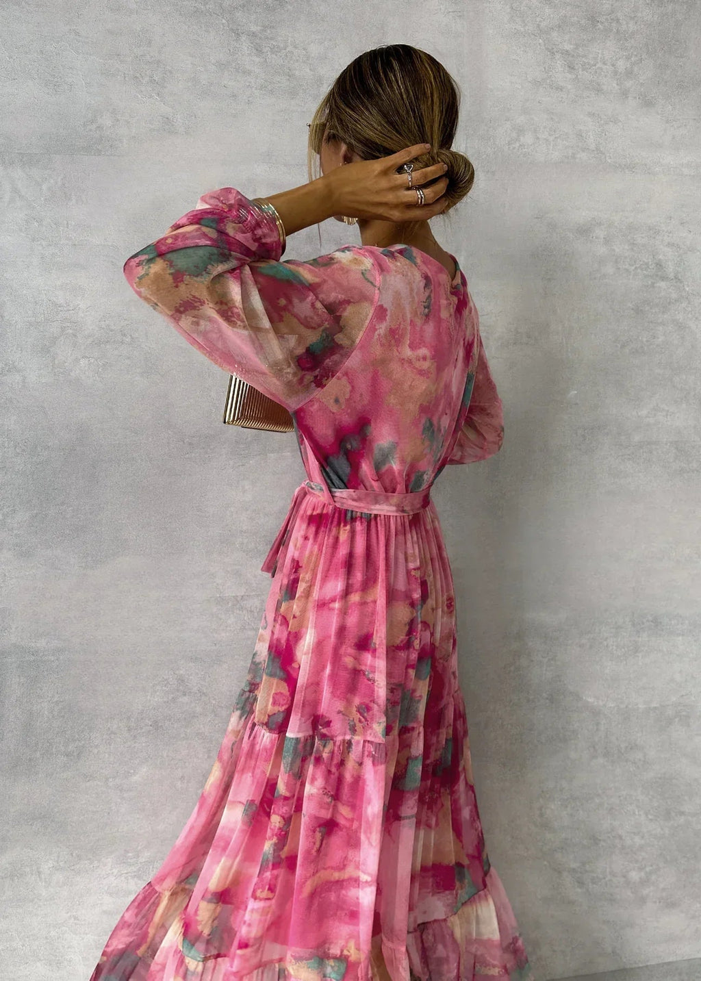 Anouk | Vestido Maxi Floral Cruzado