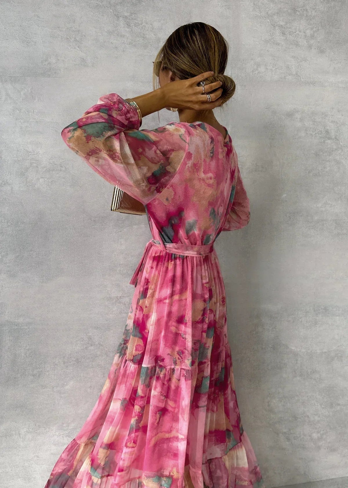 Anouk | Vestido Maxi Floral Cruzado