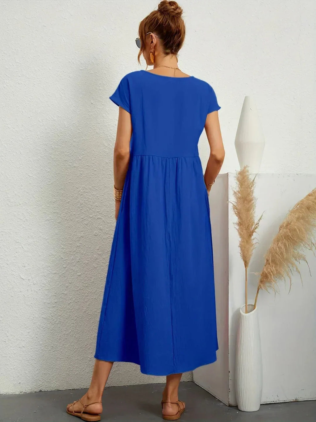 Gabrielle™ — Vestido Midi con Fluidez Elegante Atemporal