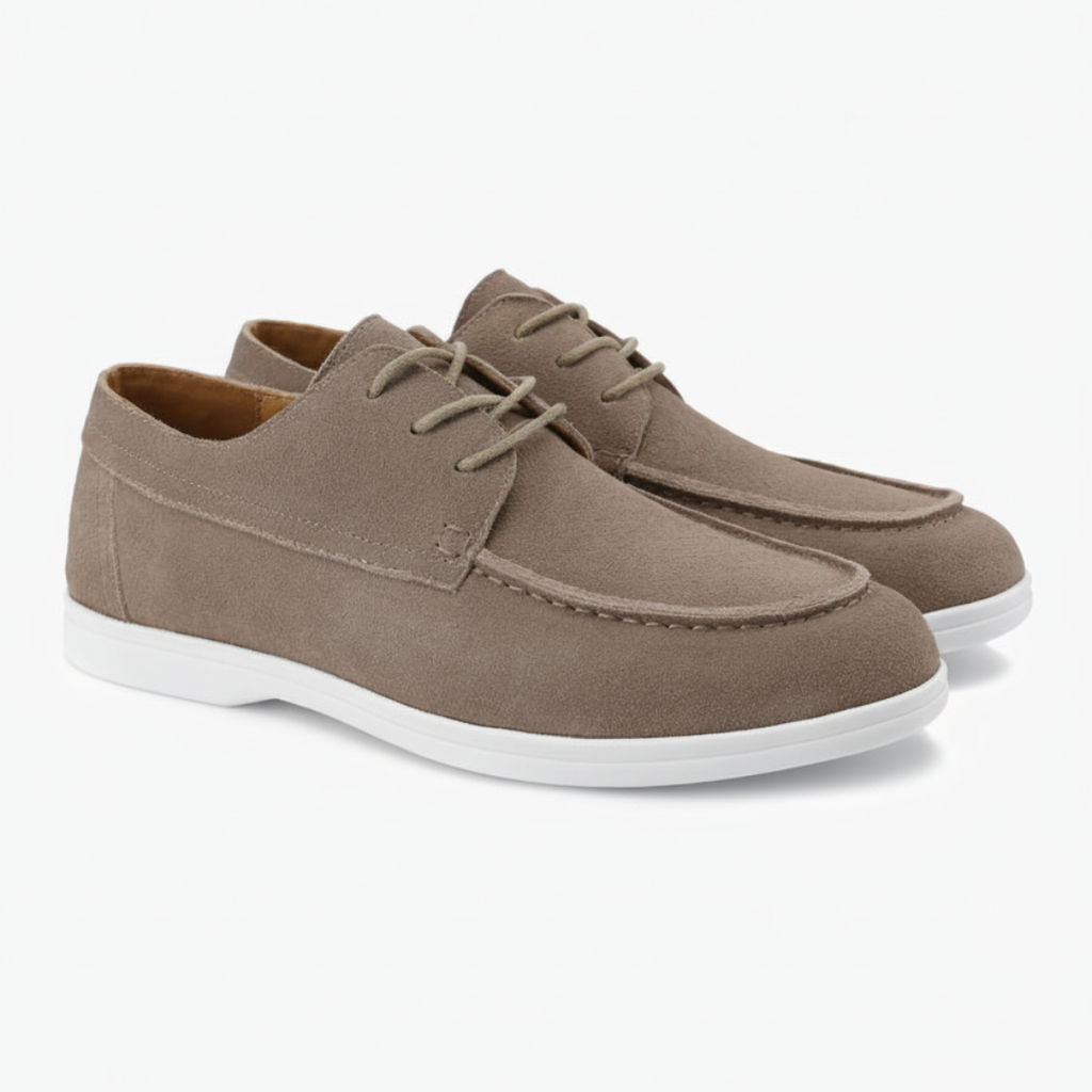 Zapatos de cordones de ante de primera calidad
