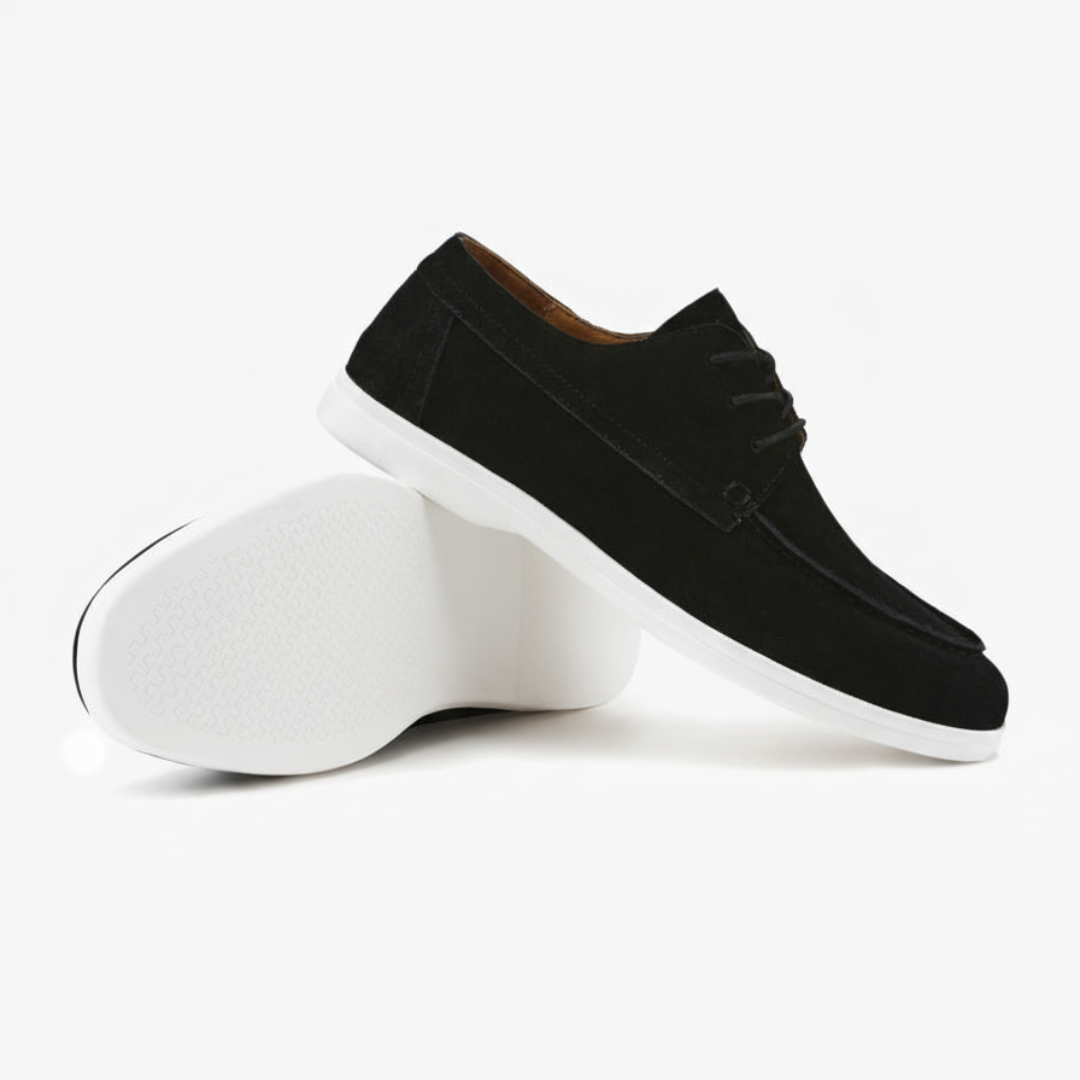 Zapatos de cordones de ante de primera calidad