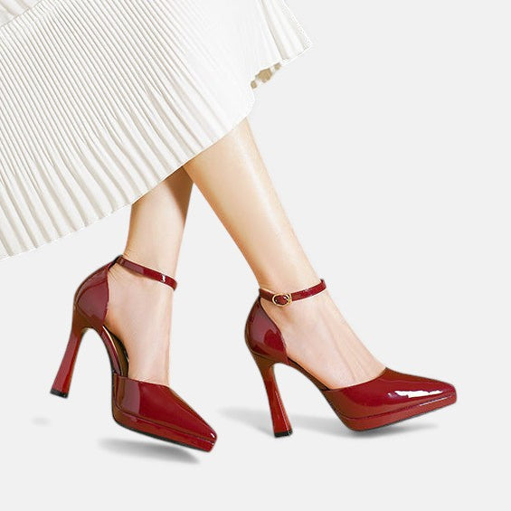 Tacones de Piel Evette
