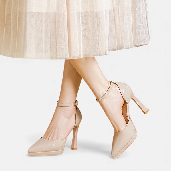 Tacones de Piel Evette