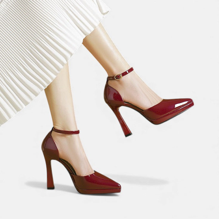 Tacones de Piel Evette