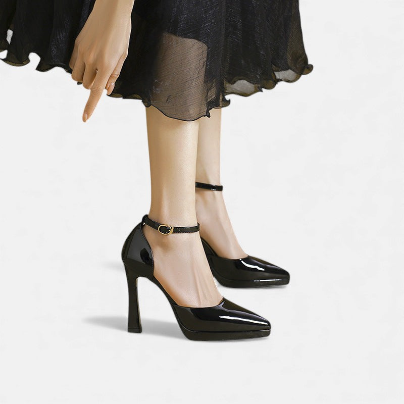 Tacones de Piel Evette