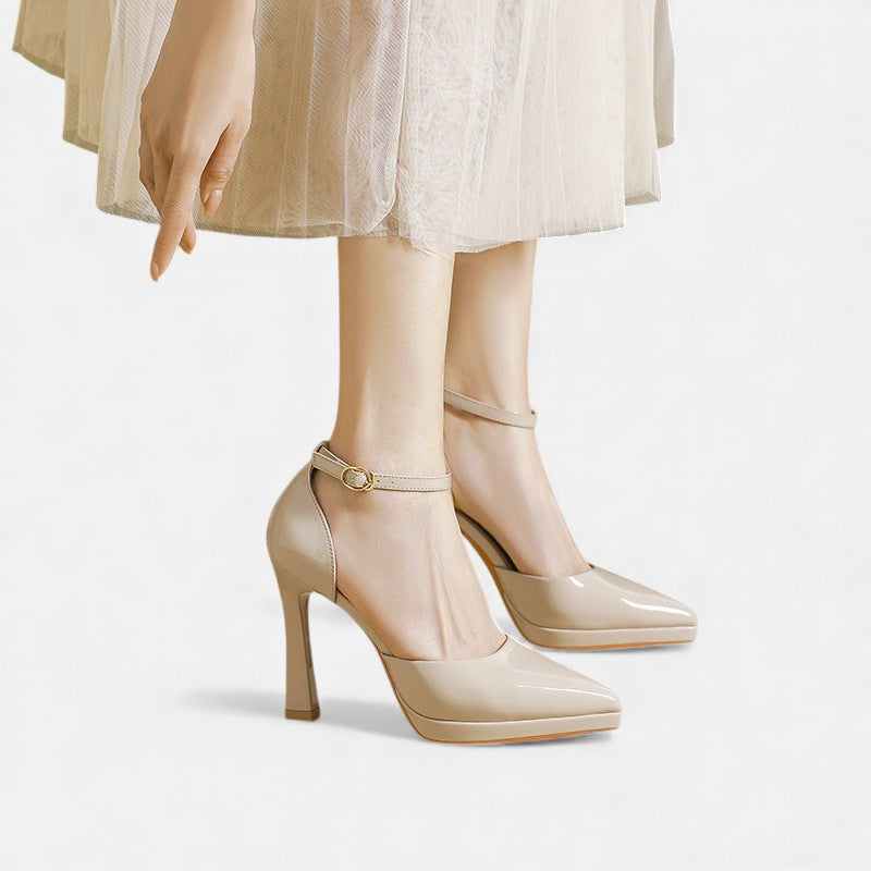 Tacones de Piel Evette