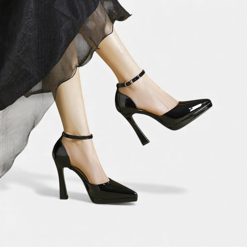 Tacones de Piel Evette