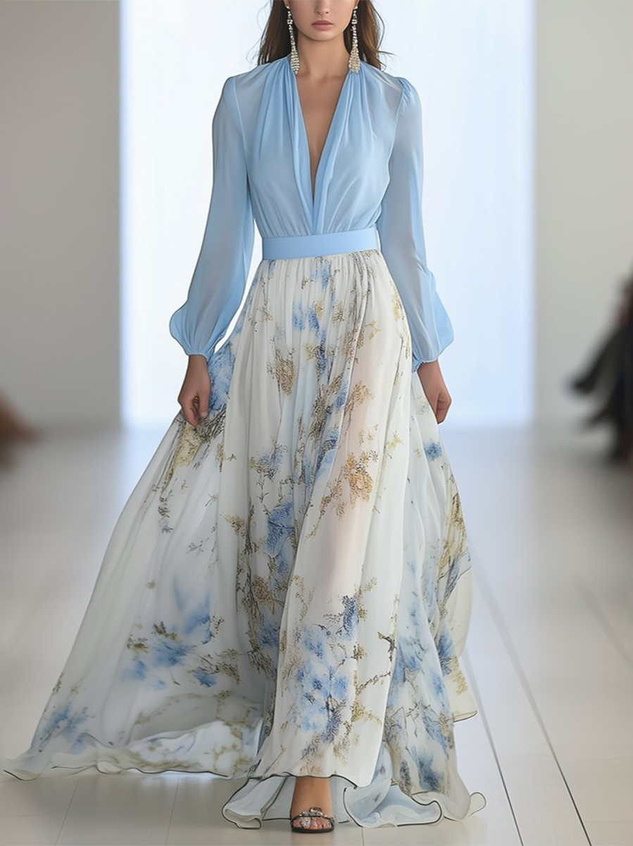 Marisa | Vestido elegante con estampado floral