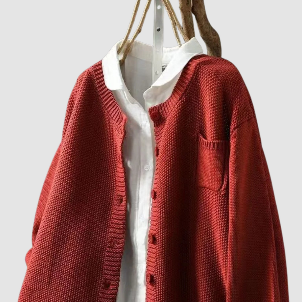 Berlinda™ Cárdigan de Punto Acogedor