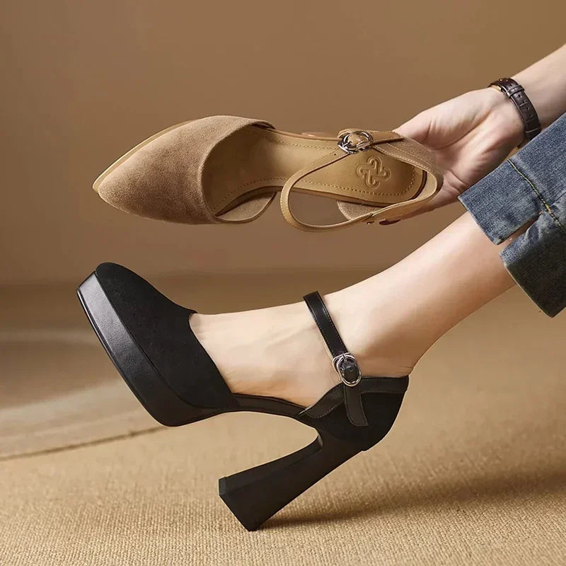 Zapatos de Salón Elegantes Celeste