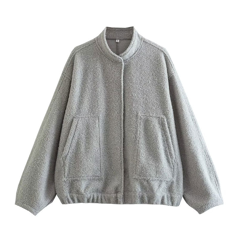 Chaqueta bomber abrigada