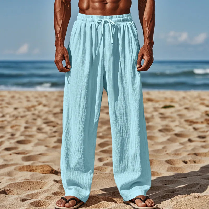 Héctor | Pantalones cómodos de lino