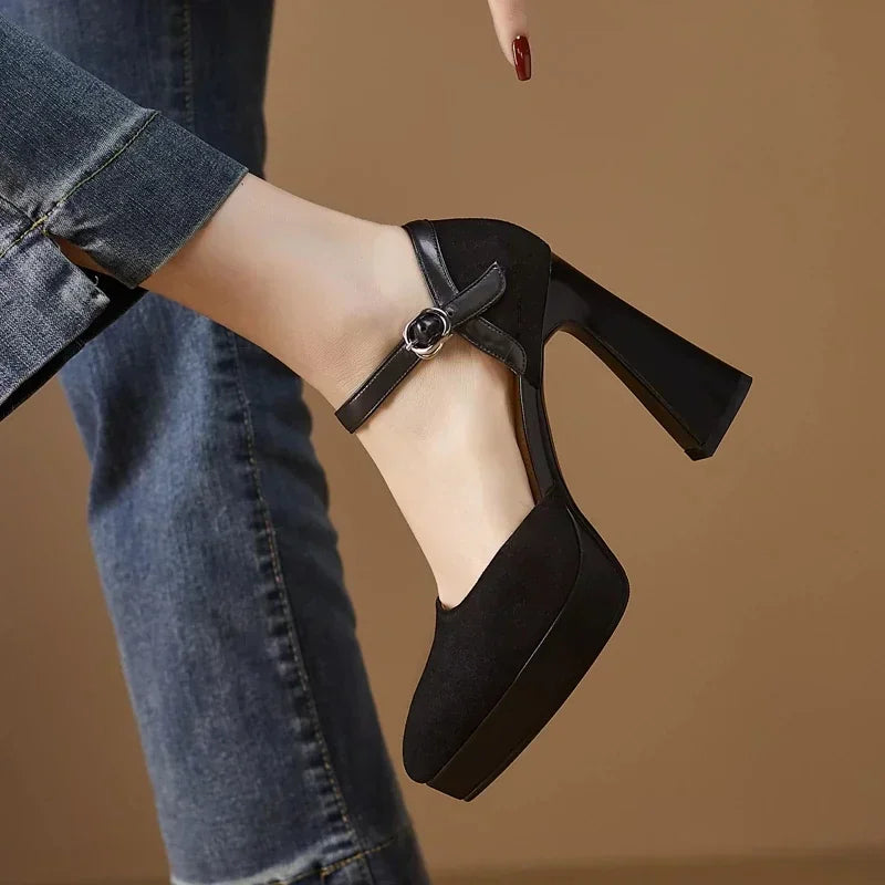Zapatos de Salón Elegantes Celeste