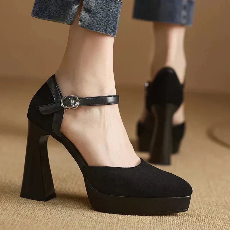 Zapatos de Salón Elegantes Celeste